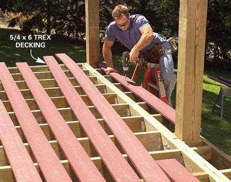 Baue ein No-Rot, No-Maintenance-Deck